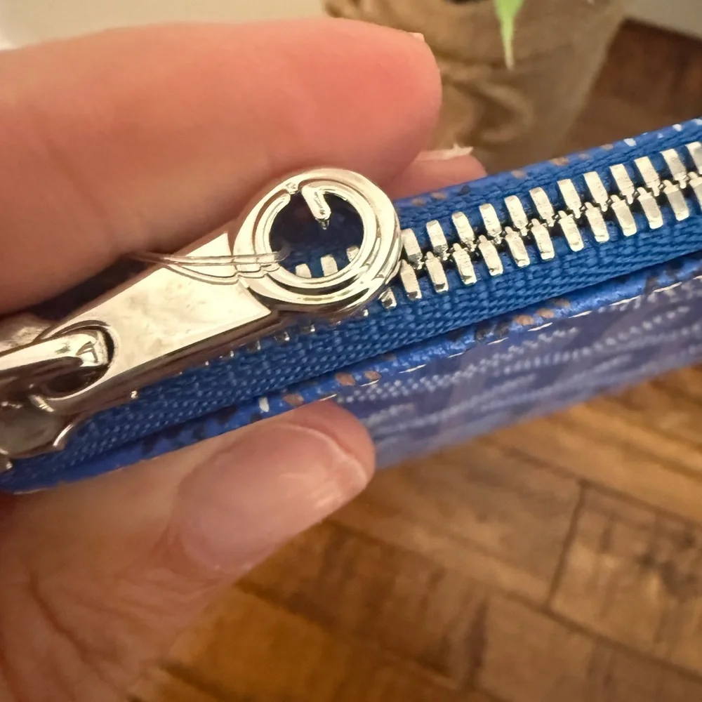 Goyard Blue Senat Pouch/Clutch - Picture 3 of 7